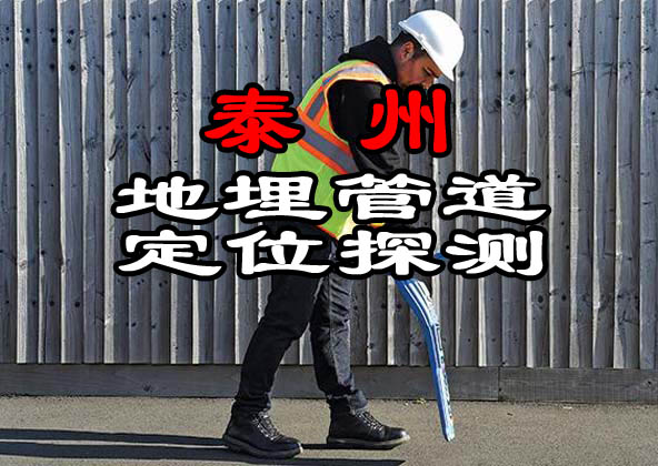 泰州地下管道探測(cè)